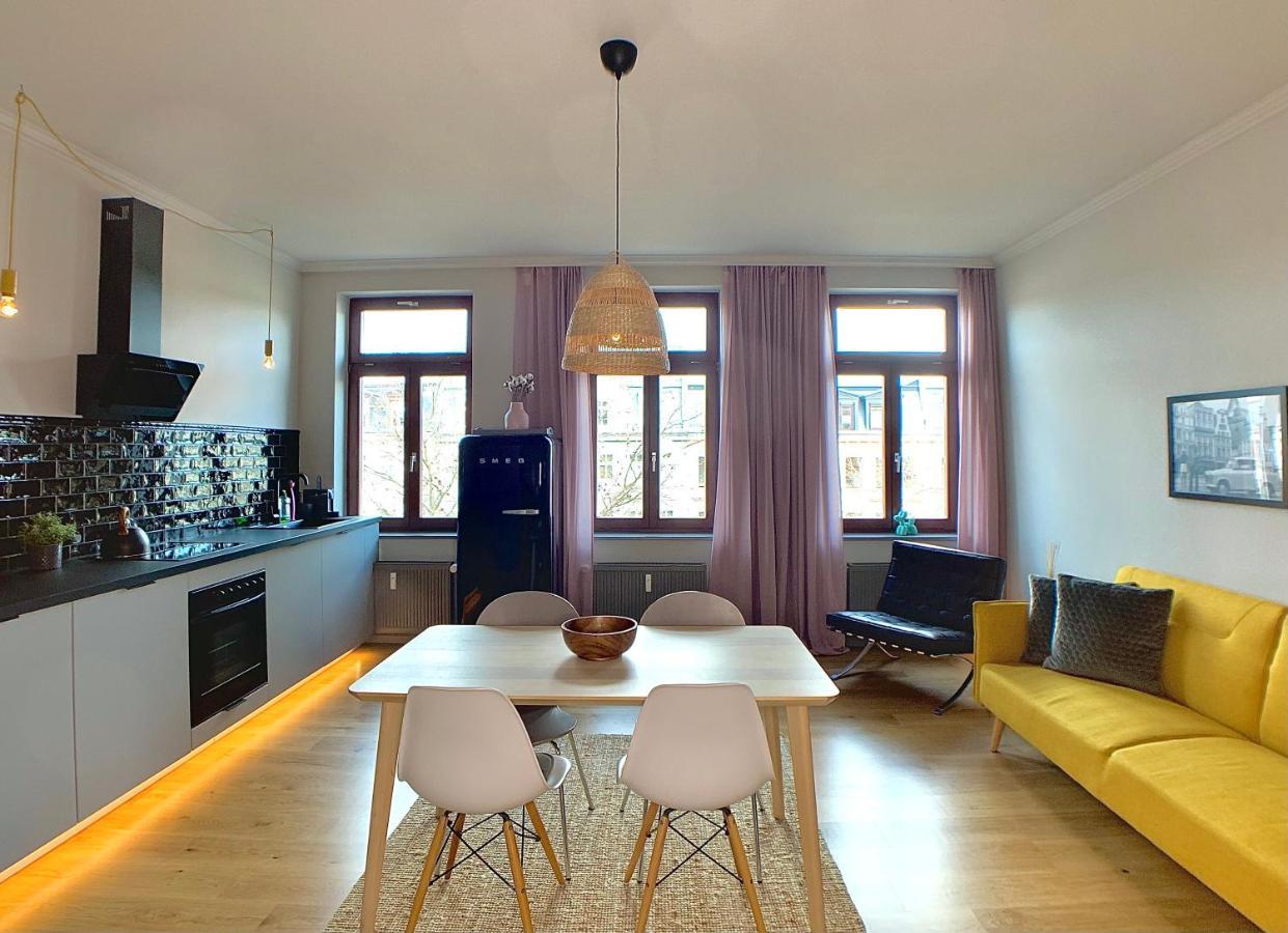 Cosy And Modern In Vibrant West Leipzig Exterior foto